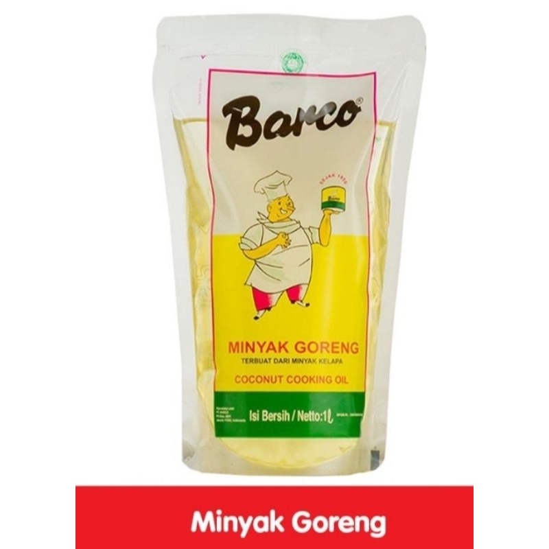

Barco Minyak Goreng Kelapa Pouch 1 L