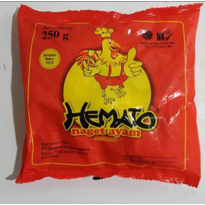 

Hemato Chicken Nugget 250gr