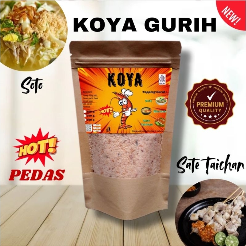 

[ RASA BARU HOT ] Koya soto Premium Sate Taichan Bubuk koya Koya Soto bubuk Bumbu koya soto Lamongan Koya gurih Makanan Makanan instan