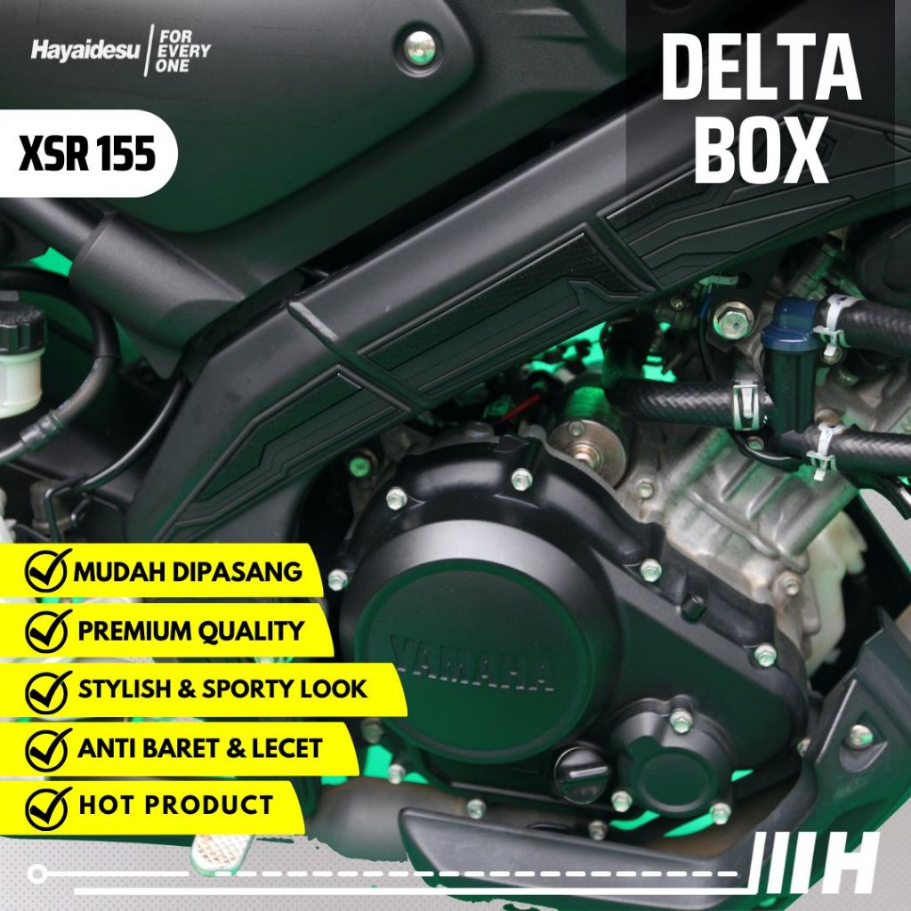 Hayaidesu XSR 155 Body Protector Delta Box Cover
