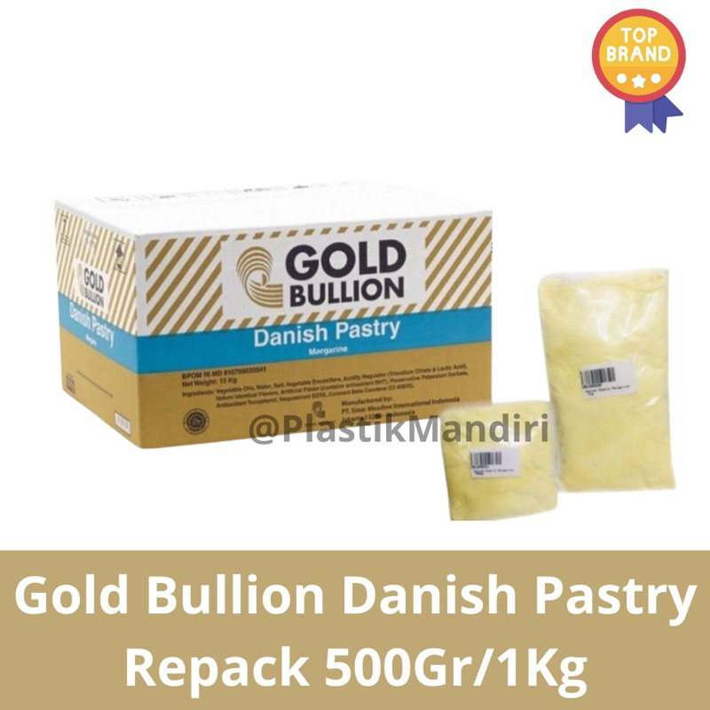 

Danish Pastry Gold Bullion, Margarin Repack 500gr