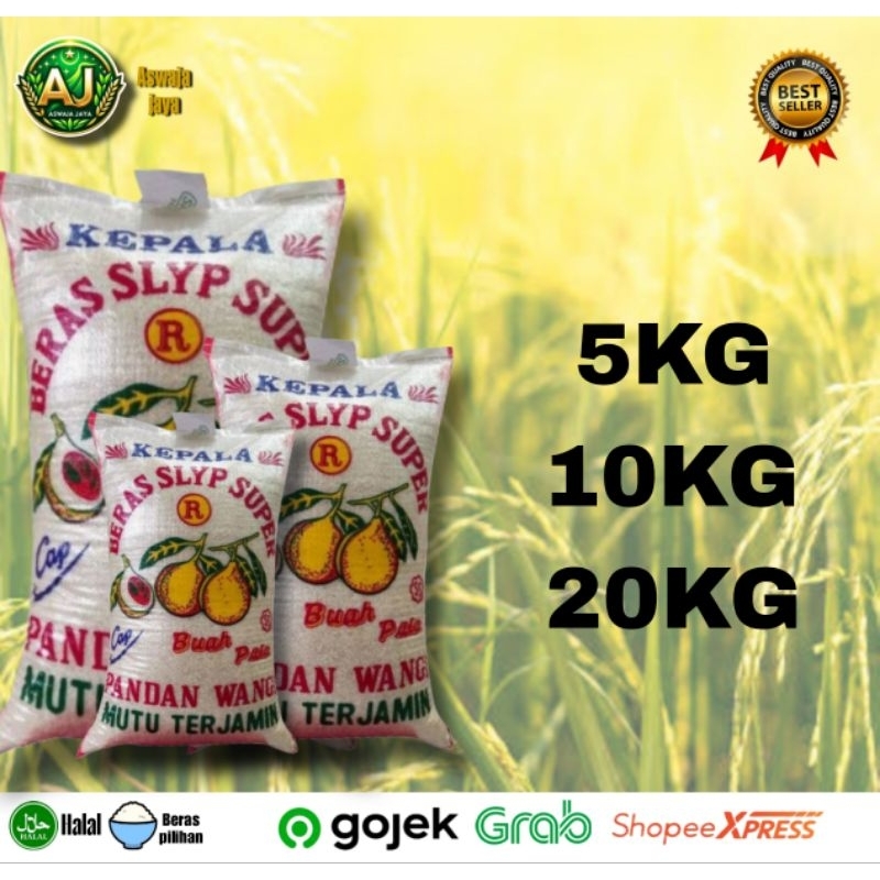 

Beras Cap Buah Pala 5KG-10KG-20KG premium