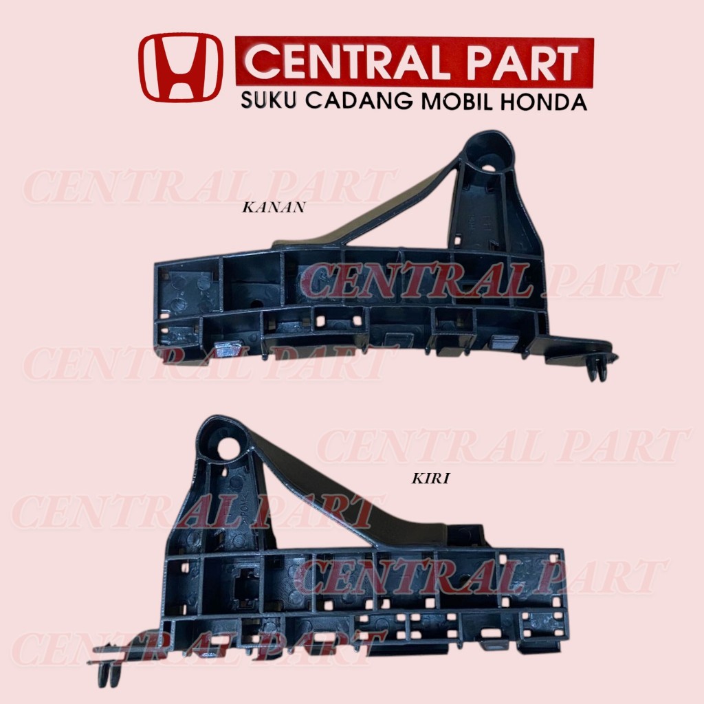 breket bracket bumper depan kanan kiri jazz ge8 2012 2013 2014