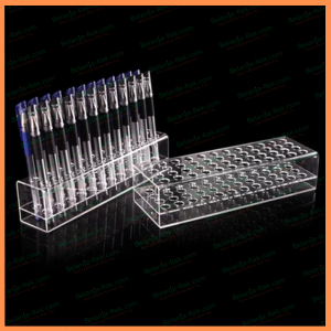 Acrylic Display Pen Holder Rak Display Bolpoin Akrilik