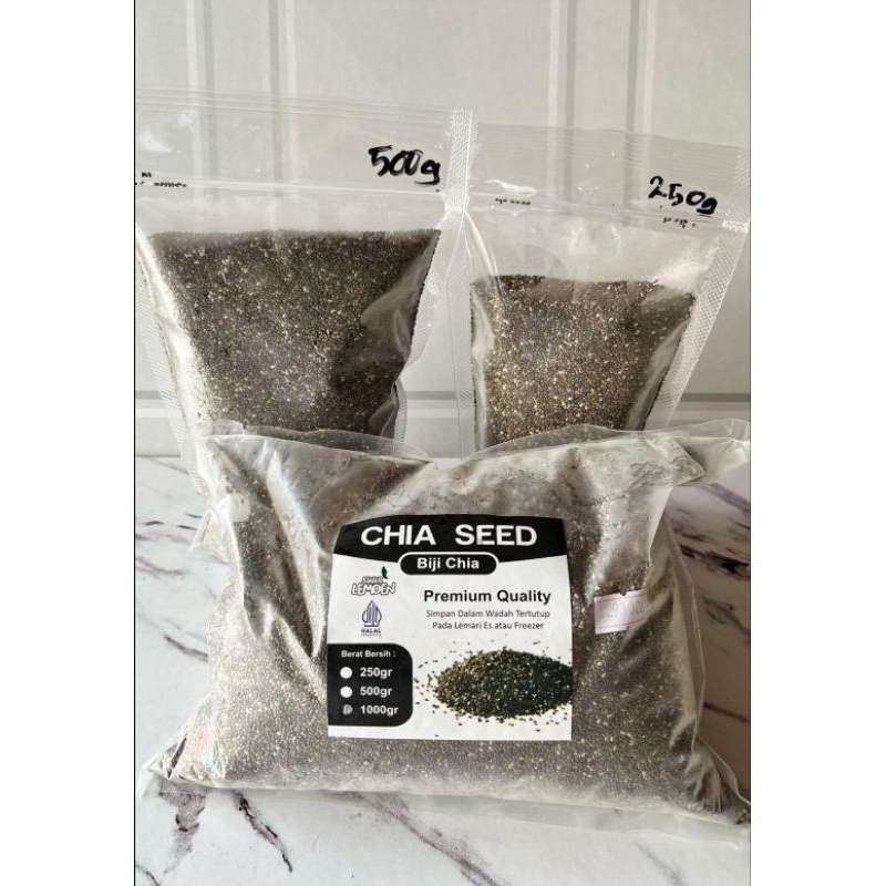 

ChiaSeed Kemasan 500gr