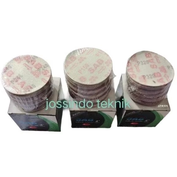 UMA710 SAB AMPLAS VELCRO 4" / SAB AMPLAS TEMPEL 4"