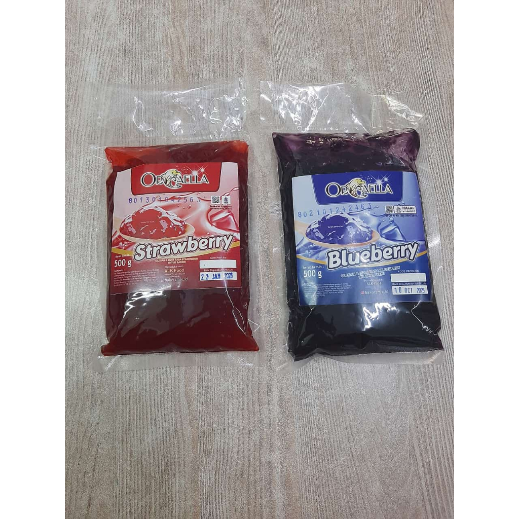 

Bakerzmix Orcaella Strawberry & Blueberry 500gr