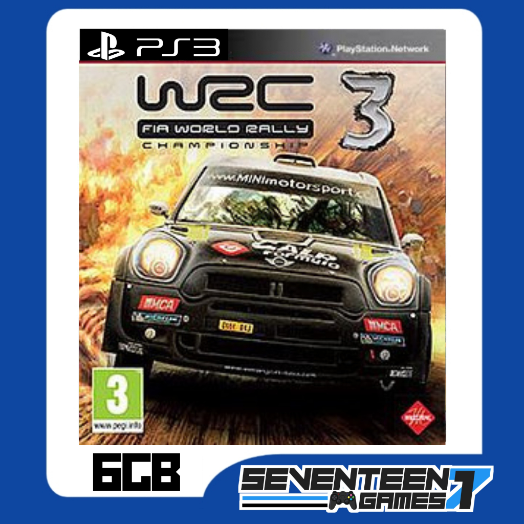 WRC 3 Fia World Rally Game Ps3 Cfw Hfw Hen Gembox Bitbox