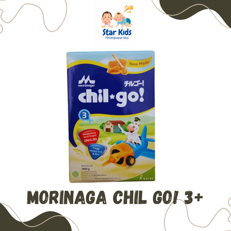 

promo besar besaran morinaga chil go! 3+ 1 kg rsaa madu exp 15 mei 2025
