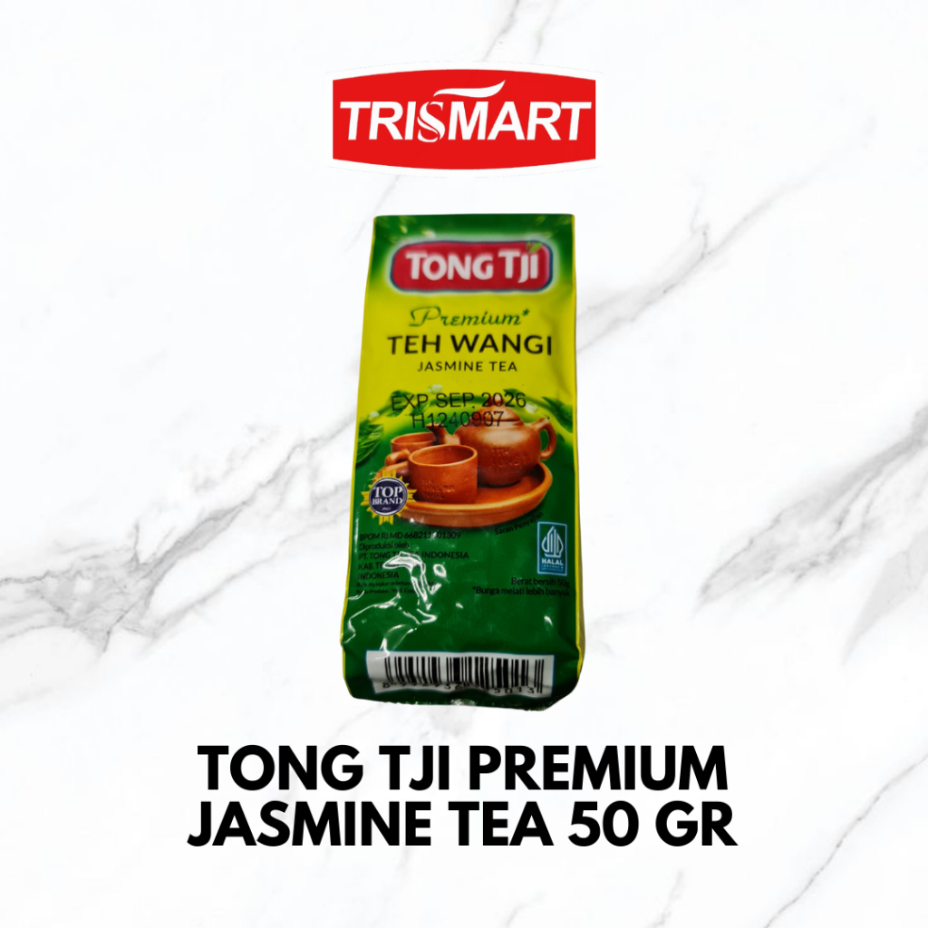 

TONG TJI PREMIUM JASMINE TEA TEH MELATI 50 GR