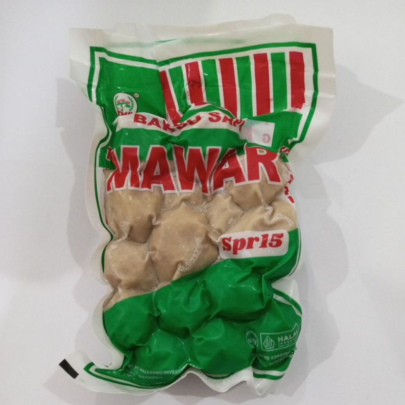 

Bakso Sapi Mawar SPR isi 15 500g