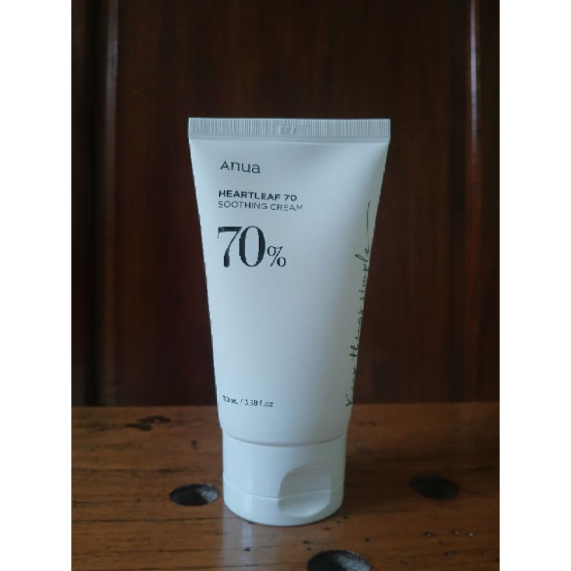 anua heartleaf 70 soothing cream preloved