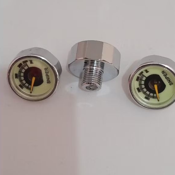 manometer pompa pcp 3500psi, sparepart pompa Pcp Mano 3500psi manometer 3500psi, Mano 3500psi