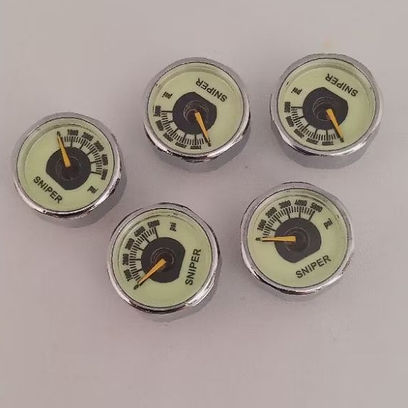 manometer pompa pcp 5000psi, sparepart pompa Pcp Mano tekanan 5000psi, manometer PCp bertekanan 5000