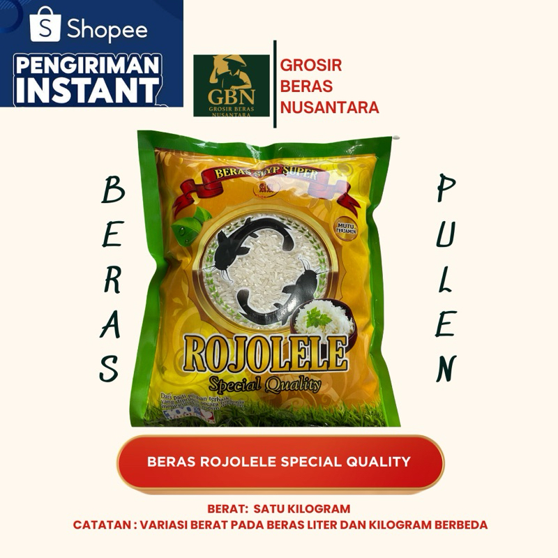 

BERAS ROJOLELE SUPER QUALITY - BERAS BAIK / KUALITAS BAGUS / TIDAK LENGKET
