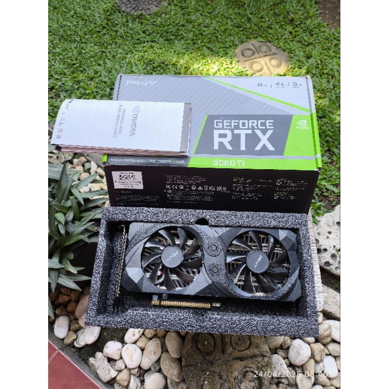 PNY rtx 3060ti 8gb LHR - GDDR6 hynix