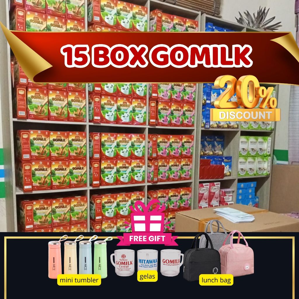 

Paket Gomilk 15 Box Paket Reseller Paket Hemat