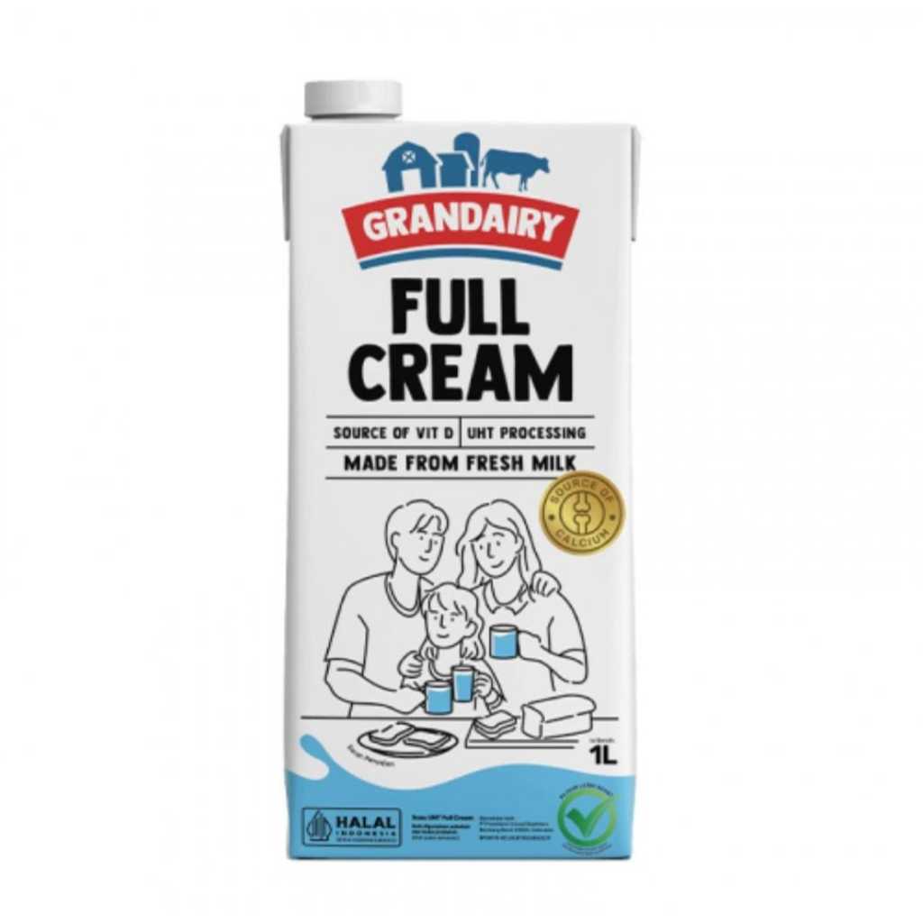 

Susu GrandAiry Full Cream Fresh Milk 1 Liter