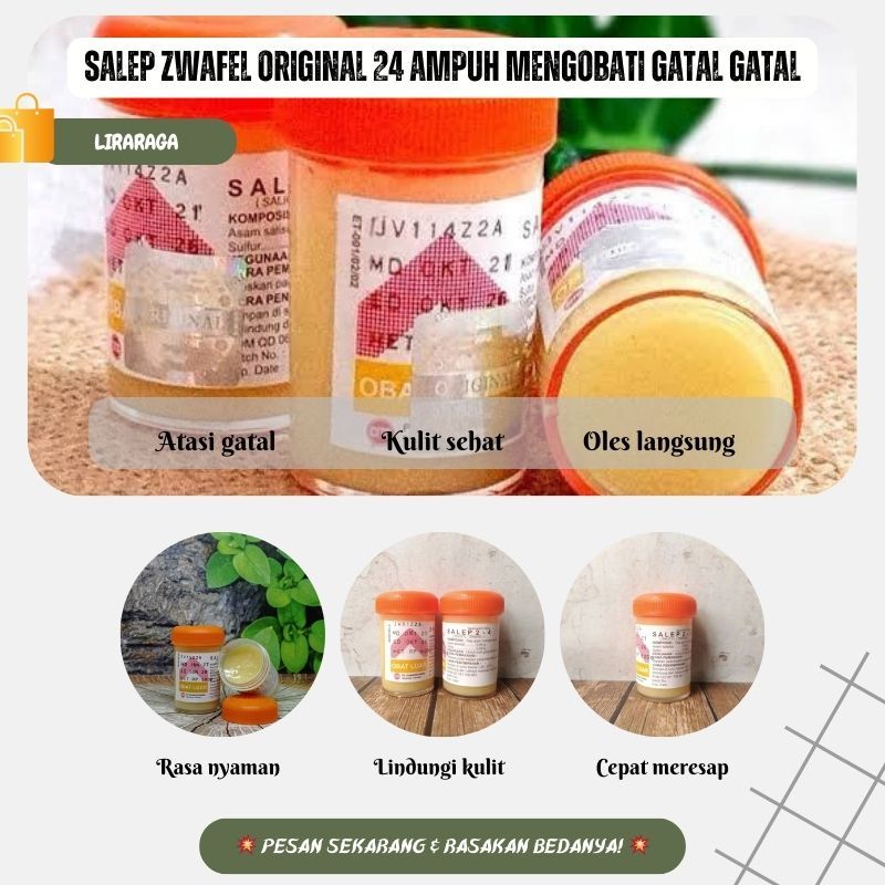 Salep Zwafel Original 24 Ampuh Mengobati Gatal Gatal Kulit