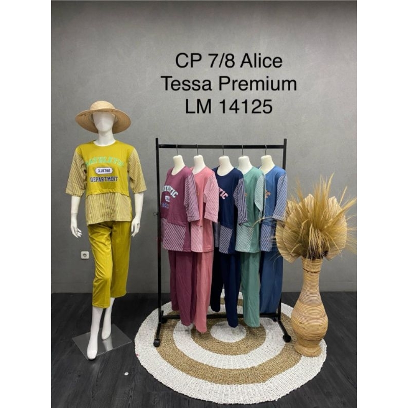 TOKO AFIQAH BUKITTINGGI - BAJU TIDUR TESSA ALICE