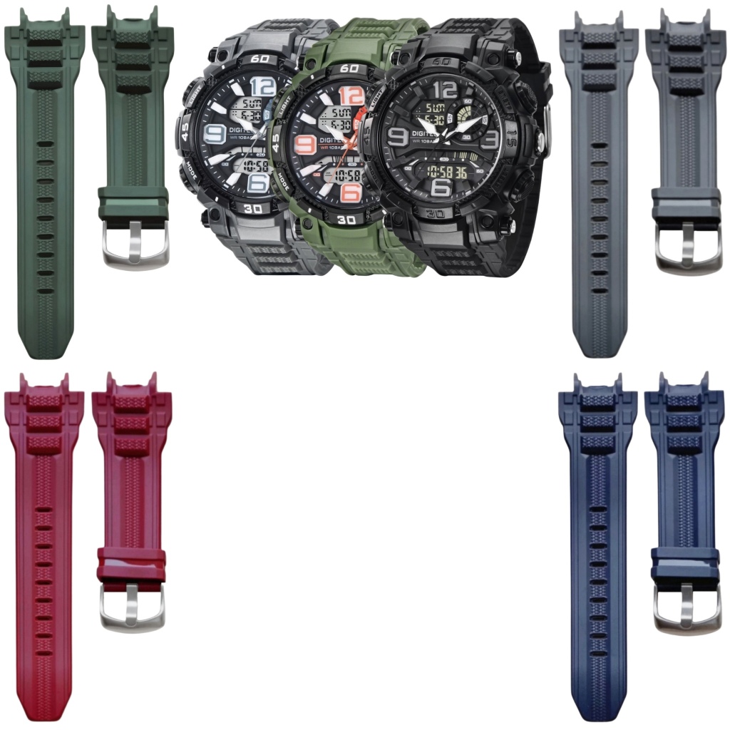 Tali Jam Tangan Digitec 5030 Digitec 2030 Strap Rubber Digitec DG-5030 DG-2030