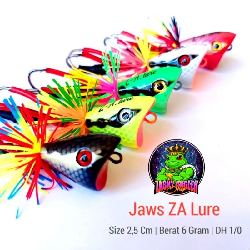 Jaws Mini Zacky Angler Lure 2,5 Cm Umpan Casting Gabus
