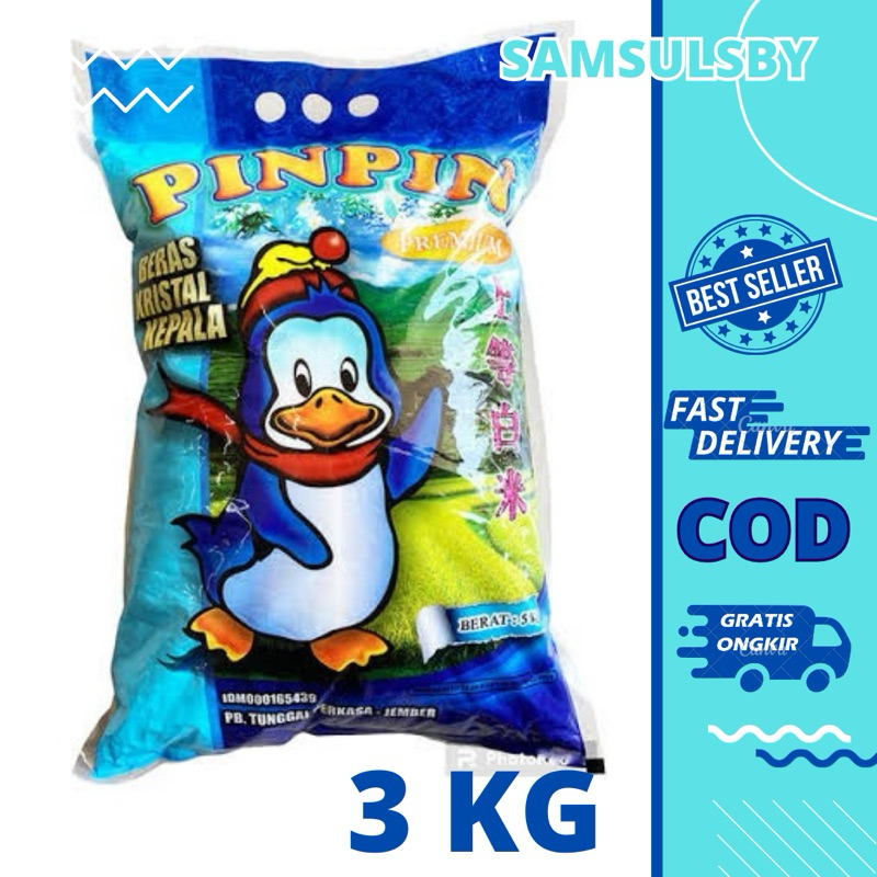 

Beras PINPIN kemasan 3kg