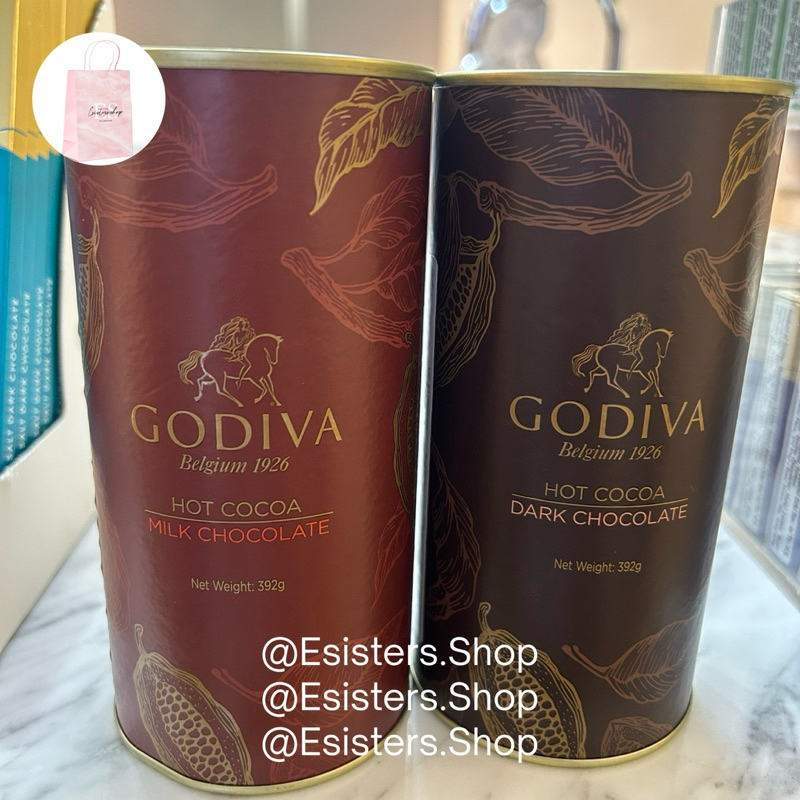 

Godiva Hot Cocoa Dark Chocolate Milk Chocolate Hot Cocoa Drink | Cokelat Bubuk Godiva Coklat Import