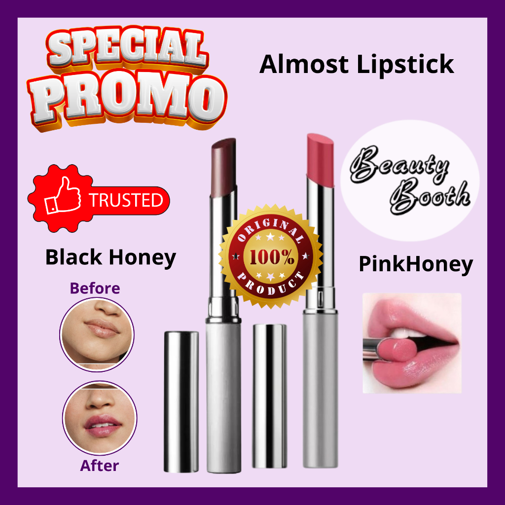 CLINIQUE Almost Lipstick 06 Black Honey - Beuatybooth Beauty Booth