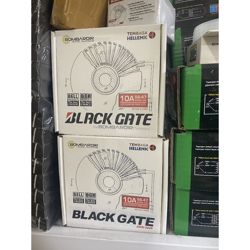 TRAFO TRAVO TOROID TOROIDAL DONUT 10A 10 AMPER CT 56 - 47V BLACKGATE ORIGINAL