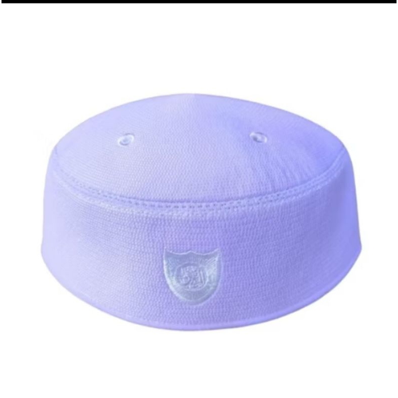 peci putih songkok putih bordir songkok logo malaysia