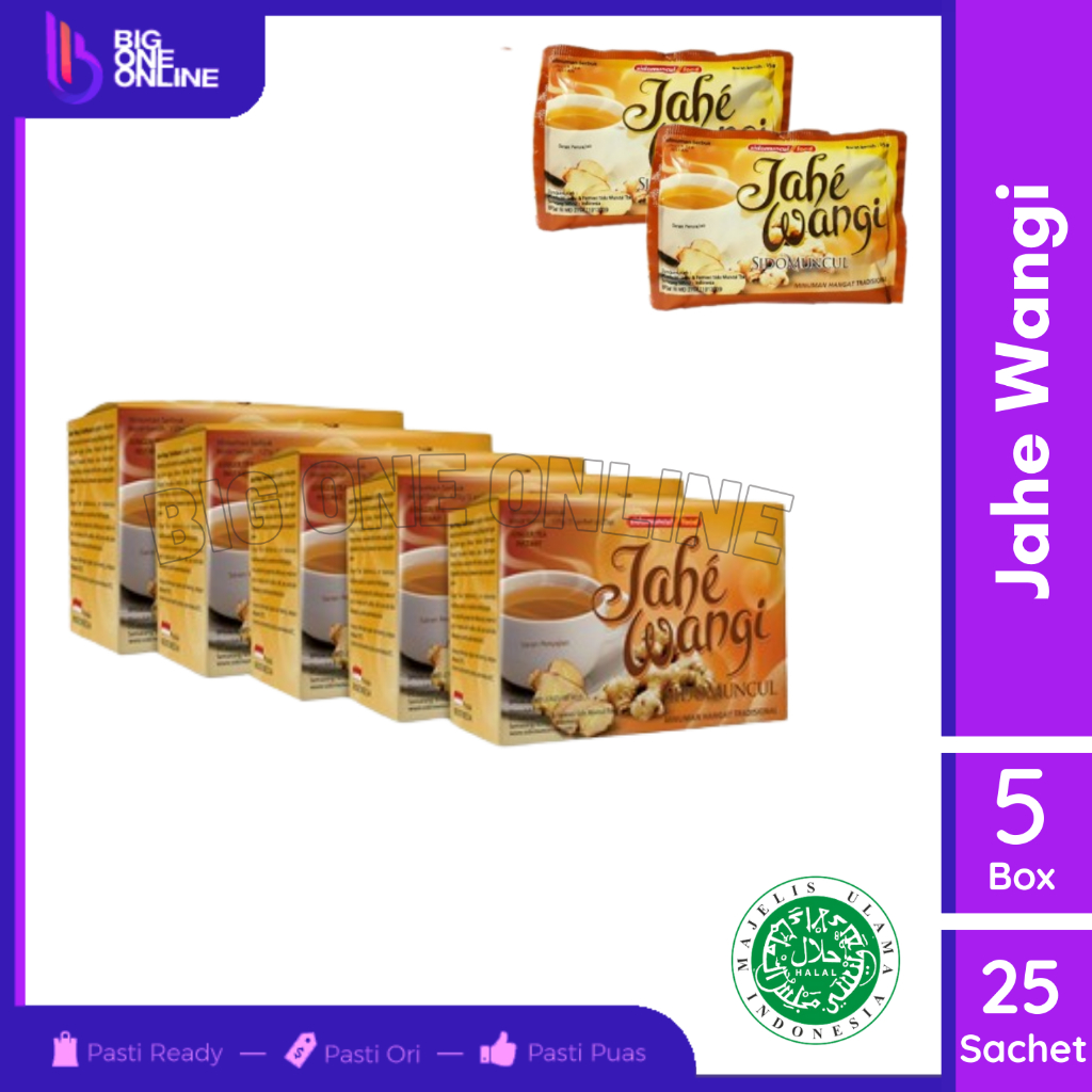 

Paket Hemat Jahe wangi Sido Muncul 5 Box
