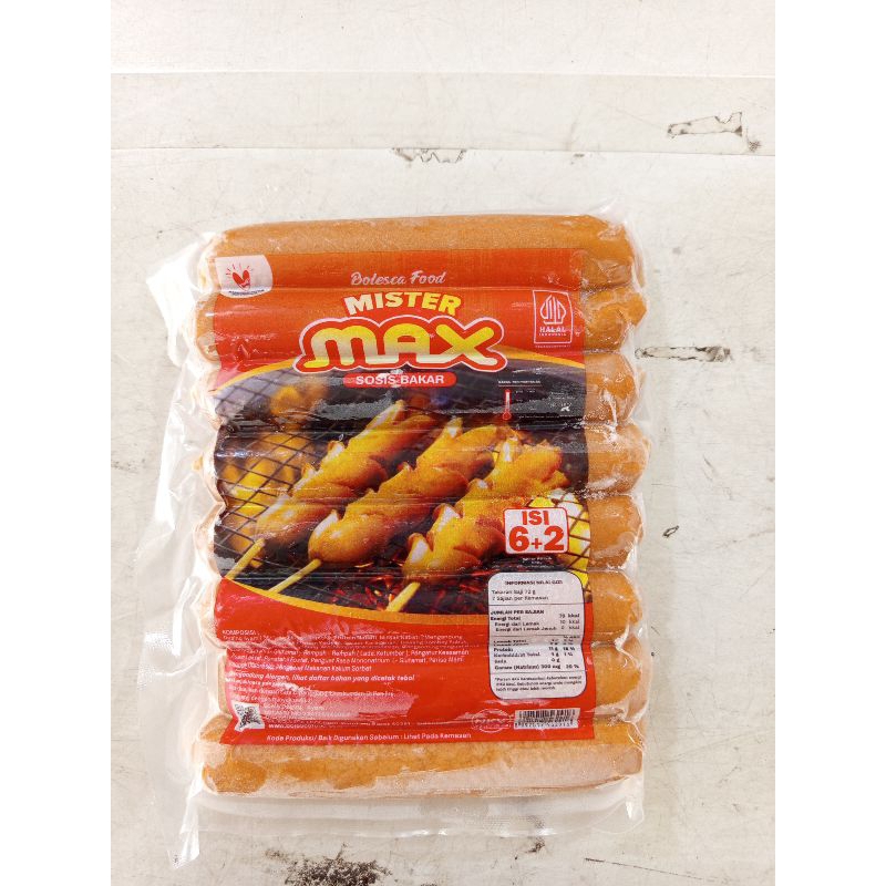 

MISTER MAX Sosis Bakar Jumbo 8s