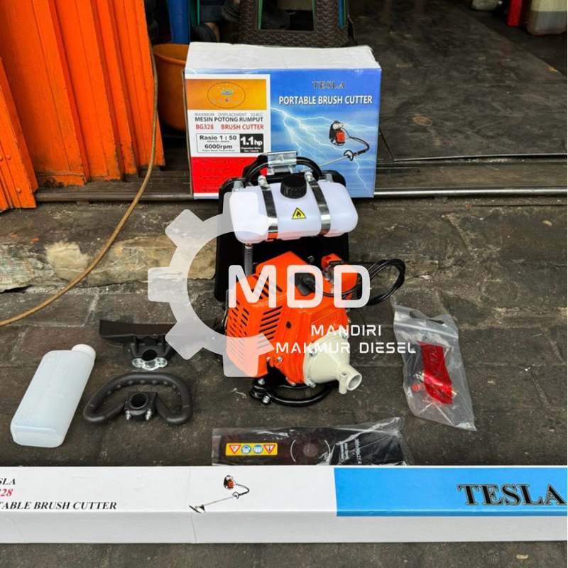 BRUSH CUTTER TESLA BG 328 MESIN BABAT POTONG RUMPUT TESLA BG-328 BG328