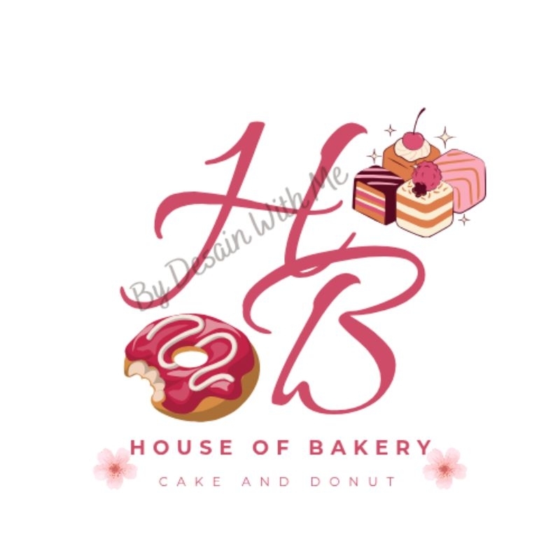 Desain Logo/Cetak Stiker(Desain toko kue)