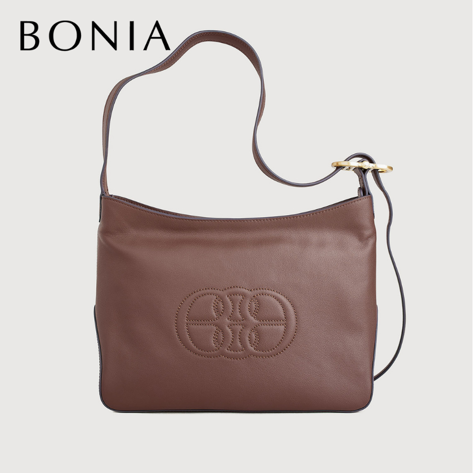 Bonia - Darina Hobo Bag Brown