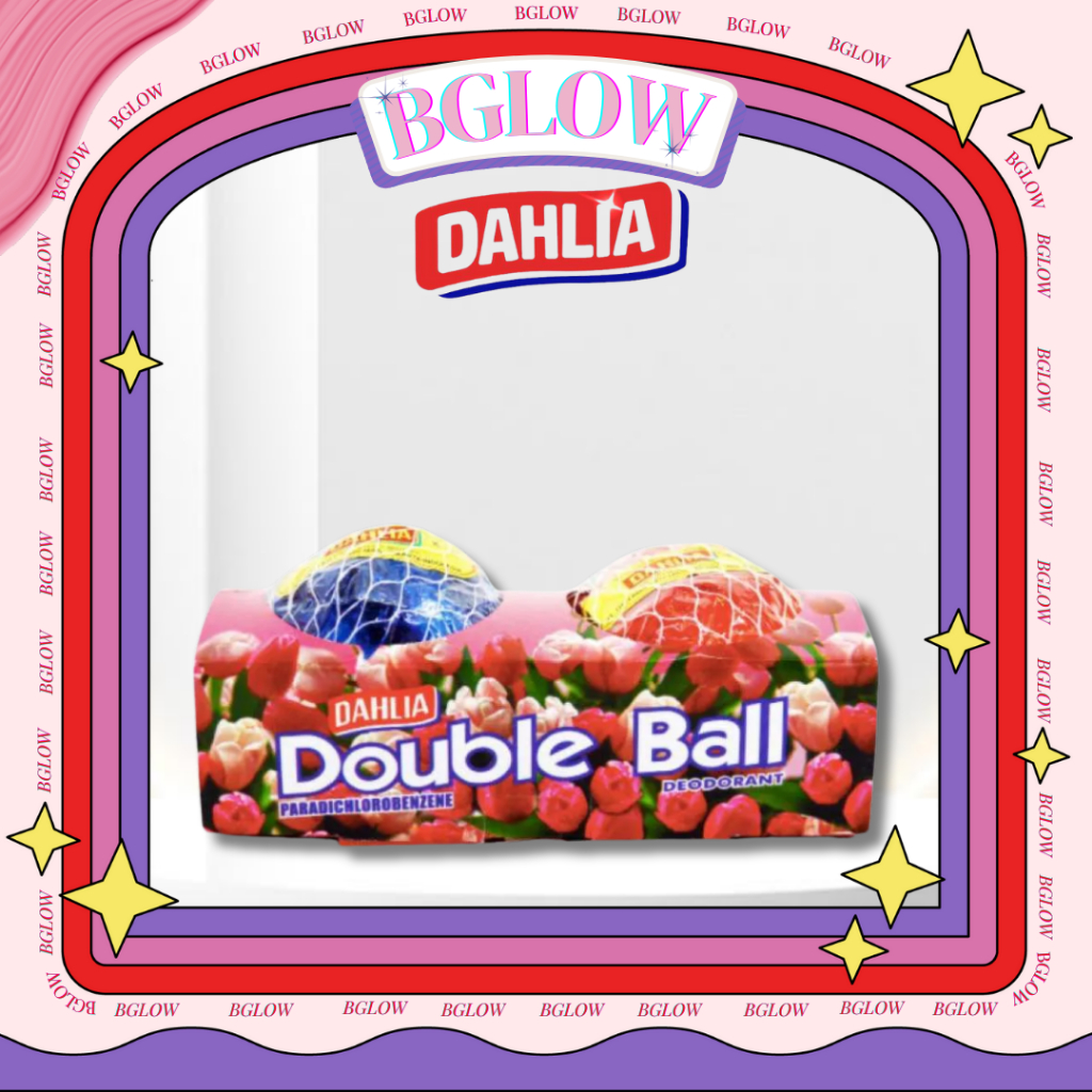 REHANANN1 DAHLIA DOUBLE BALL KAMPER PENGHARUM KAMAR MANDI LEMARI RAK BUKU SEPATU PERLINDUNGAN DARI