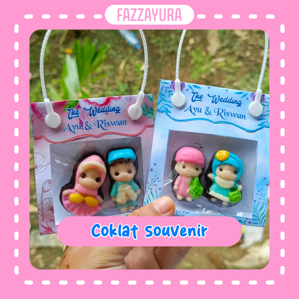 

Coklat tenteng Souvenir wedding