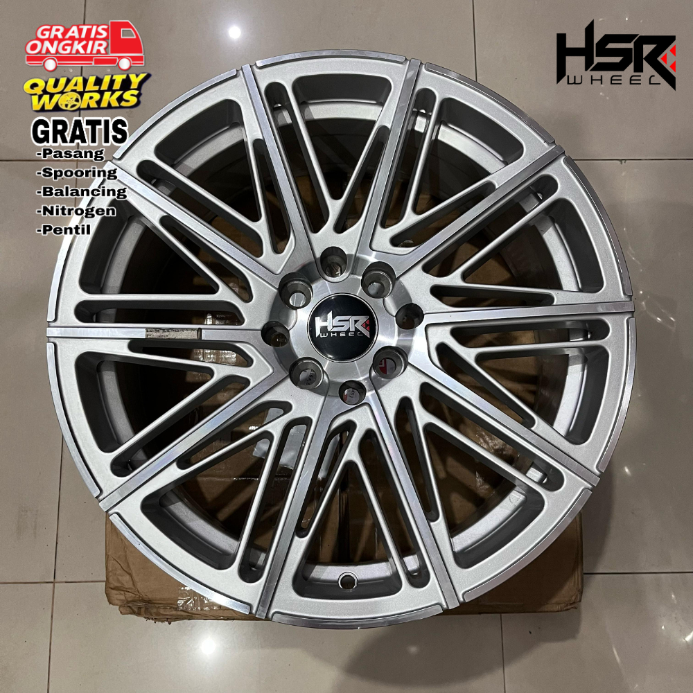 HSR BALIGE RING 17 VELG RACING MOBIL CITY, FRED, MOBILIO, YARIS, BALENO