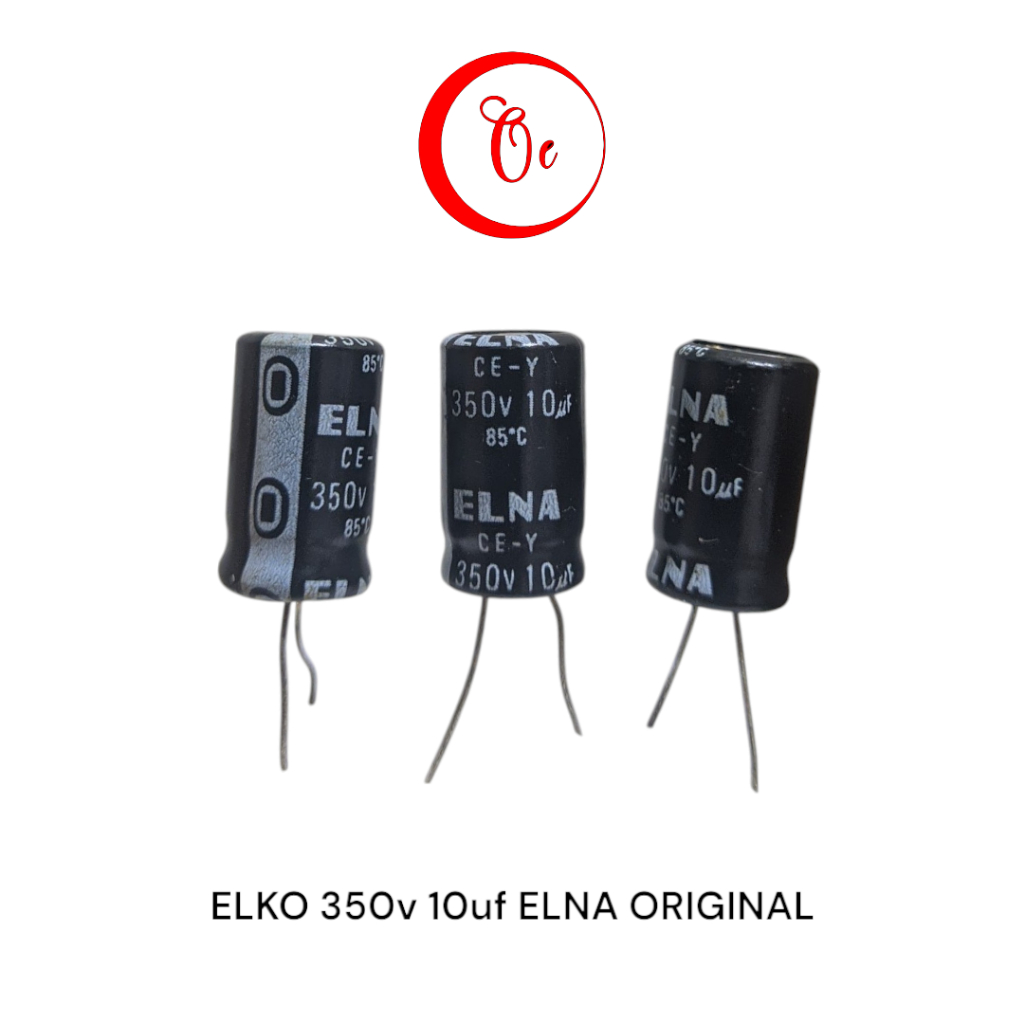 ELKO ELNA 350v 10uf ELCO 10uf 350v ELNA ORIGINAL