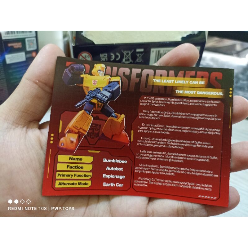 Blokees Transformers Shining Version 03 Bumblebee