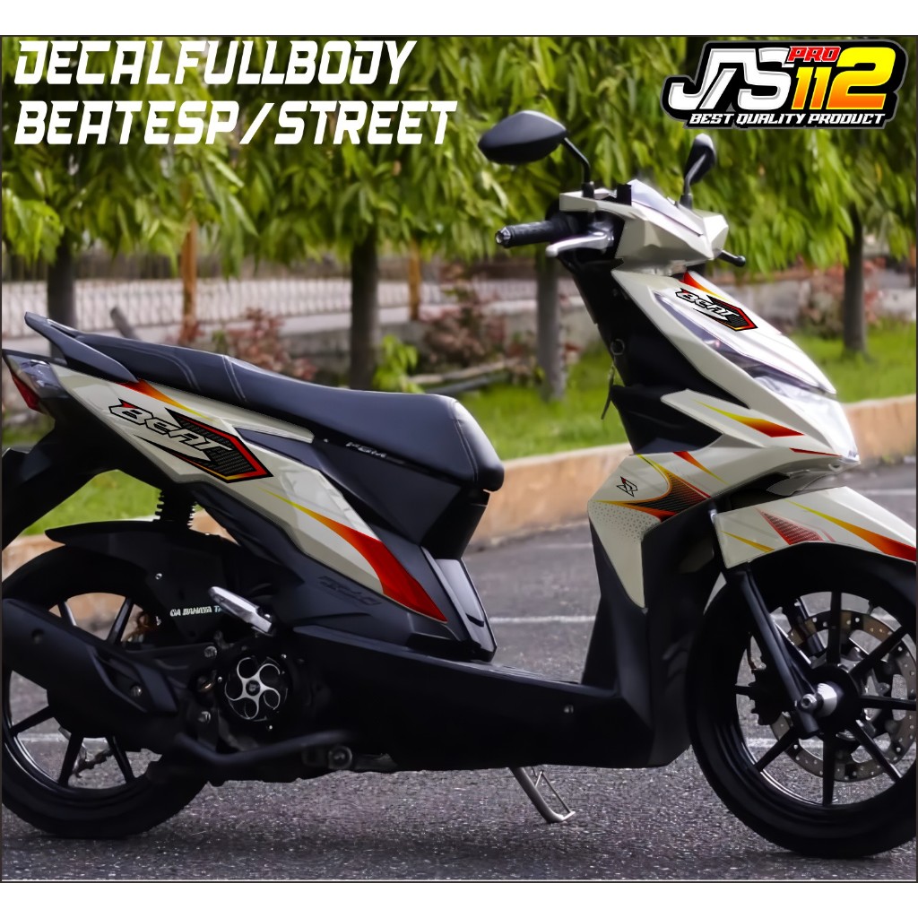 Decal Stiker Full Body Honda Beat Esp Street 2017 2018 2019 Variasi Sticker Stiker Honda Beat