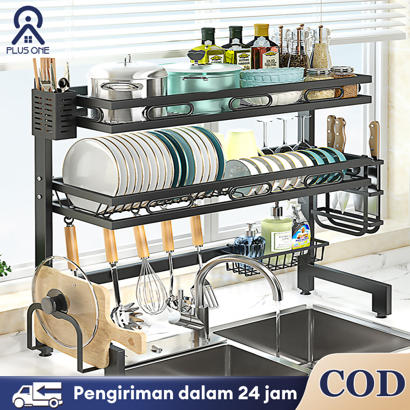 Rak Cuci Piring Wastafel  Rak Piring Wastafel Stainless Steel Rak Wastafel