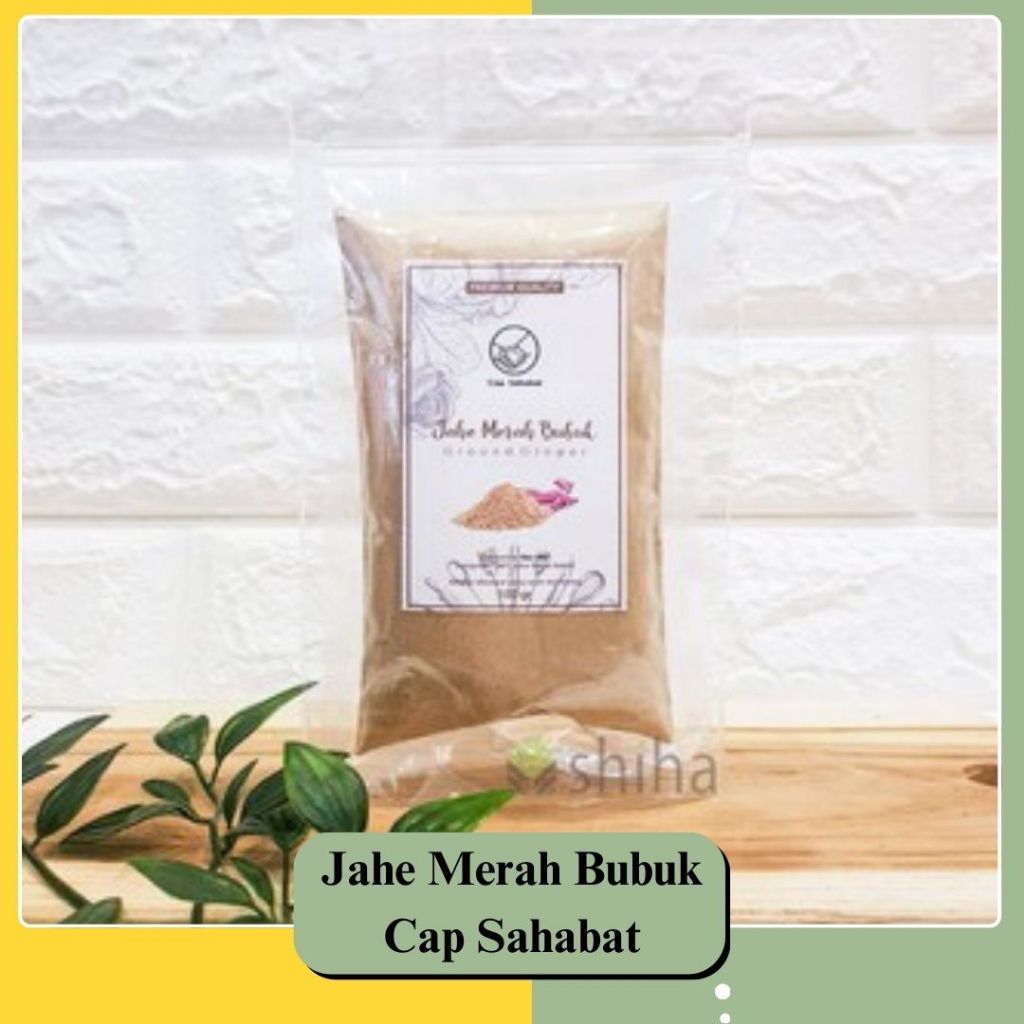 

SHIHA - Jahe Merah Bubuk 100gr Cap Sahabat