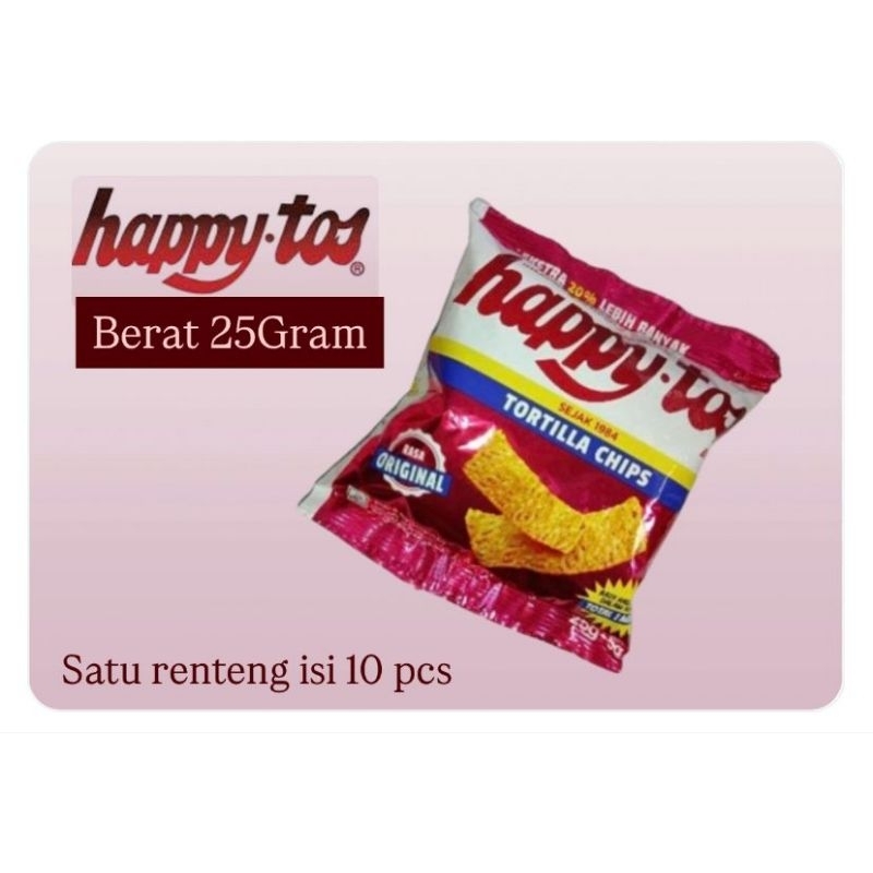 

Happy tos tortilla chips 25g