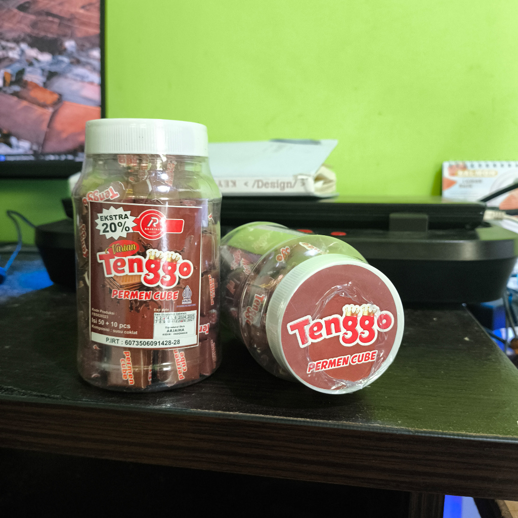 

Permen Coklat Tenggo Cube Candy isi 60pcs