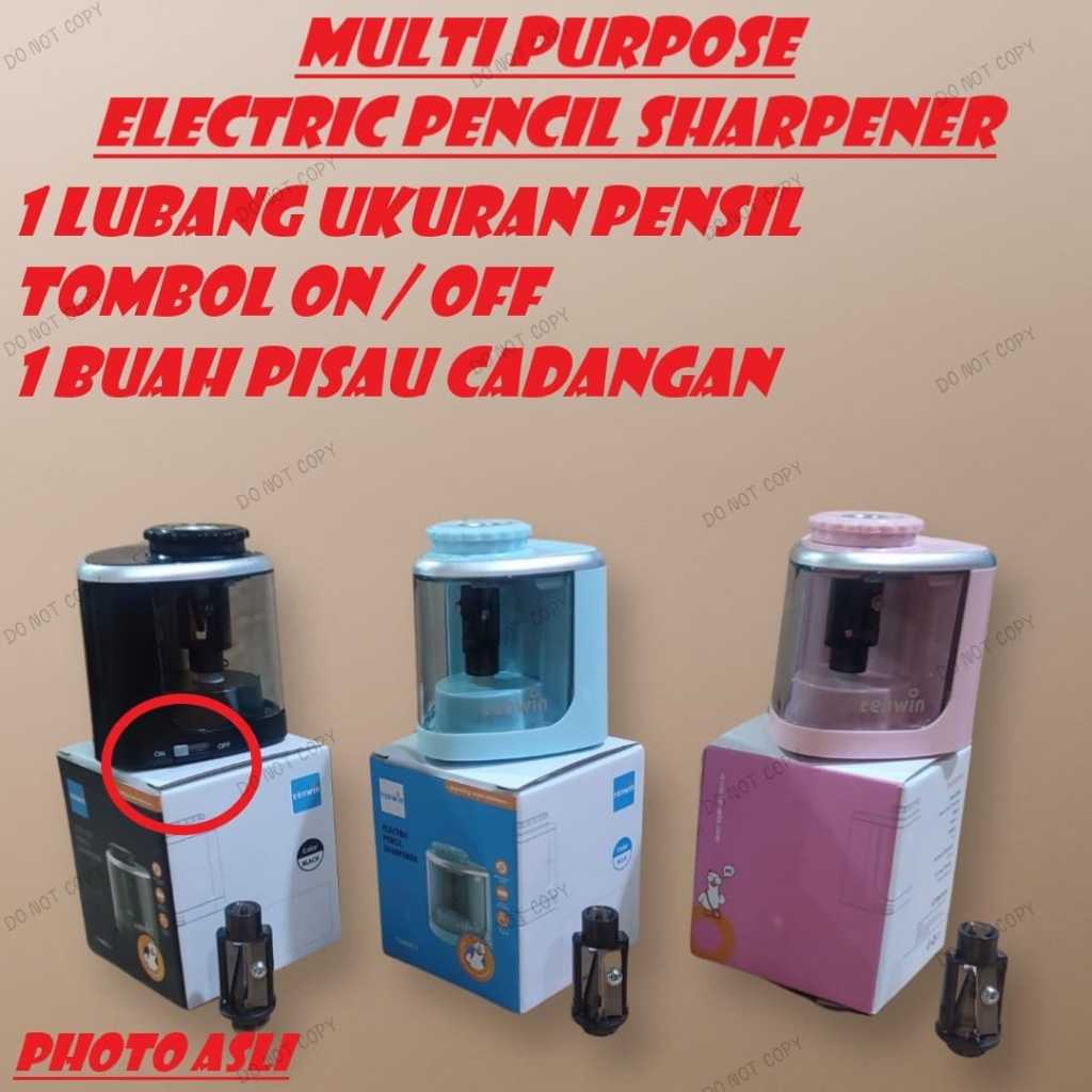 

Rautan pensil elektrik otomatis serutan pensil elektrik pencil sharpener
