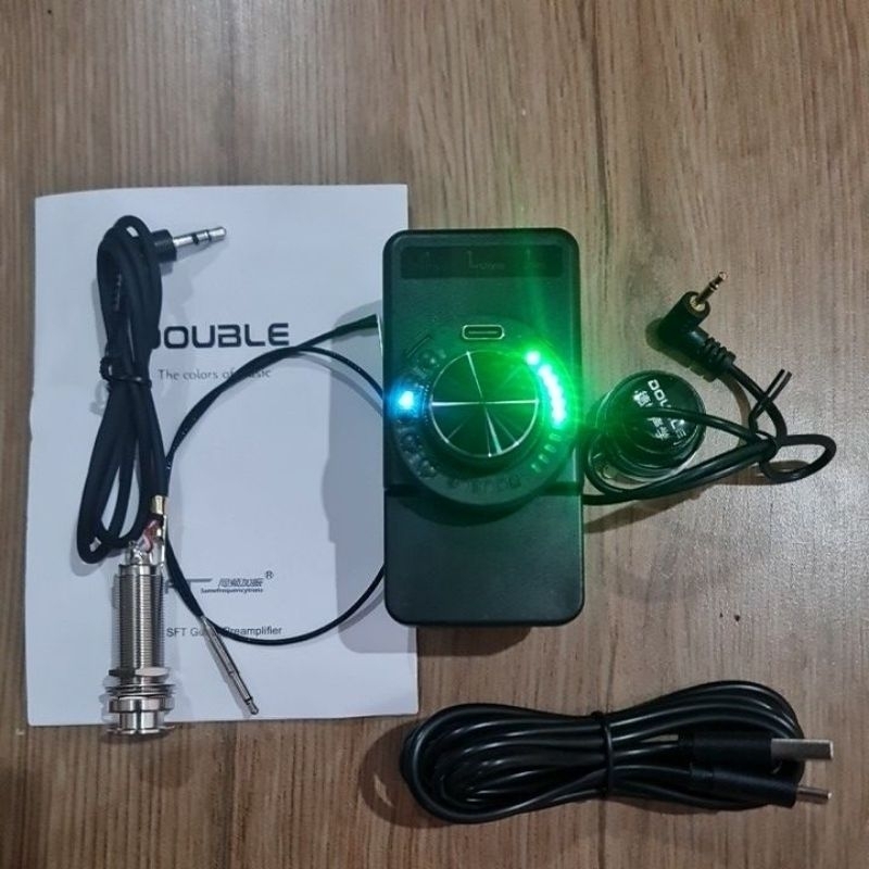 pream equalizer gitar transkustik DOUBLE OS1 full set