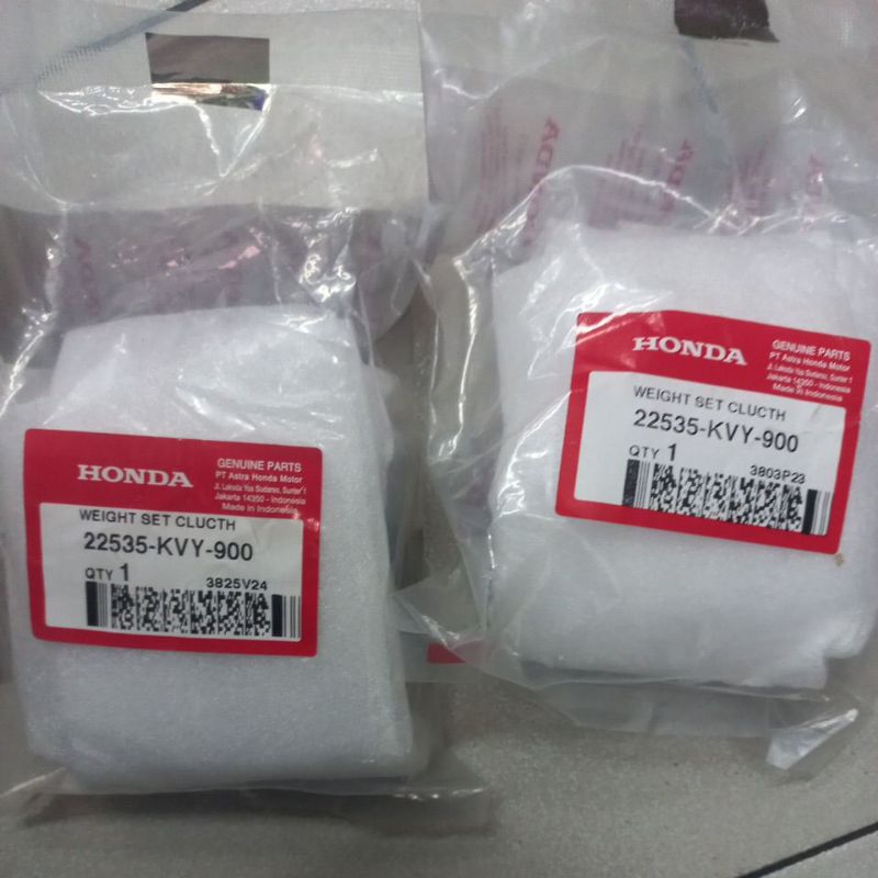 22535KVY900 – WEIGHT SET CLUCTH, KAMPAS GANDA, KAMPAS OTOMATIS, KAMPAS KOPLING BEAT KARBU ORI AHM