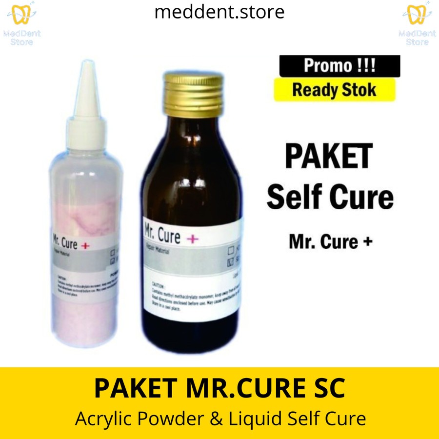 Mr.Cure Powder SC & Mr.Cure Liquid SC / 1 Paket Self Curing (SC)